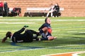 College NCAA DIV III WomenÃ¢â¬â¢s Soccer Royalty Free Stock Photo